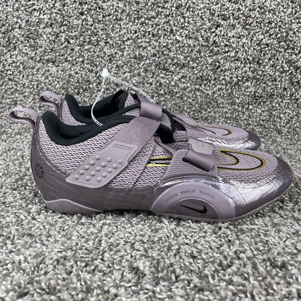 Nike Superrep Cycle 2 Purple/Gold Cycling Shoes Dq468… Gem